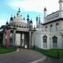 Devant le Royal Pavilion de Brighton